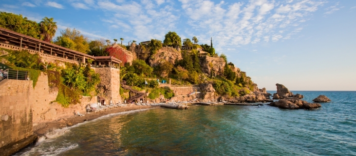 старый горд с моря